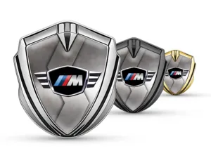 BMW Emblema Metallico Badge Durevole Alta Qualità Costruita